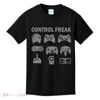 Retro Control Freak 8 Bit Gamer Kids T-Shirt thumb 0