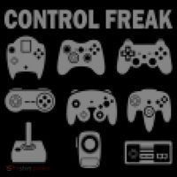 Retro Control Freak 8 Bit Gamer Kids T-Shirt thumb 4