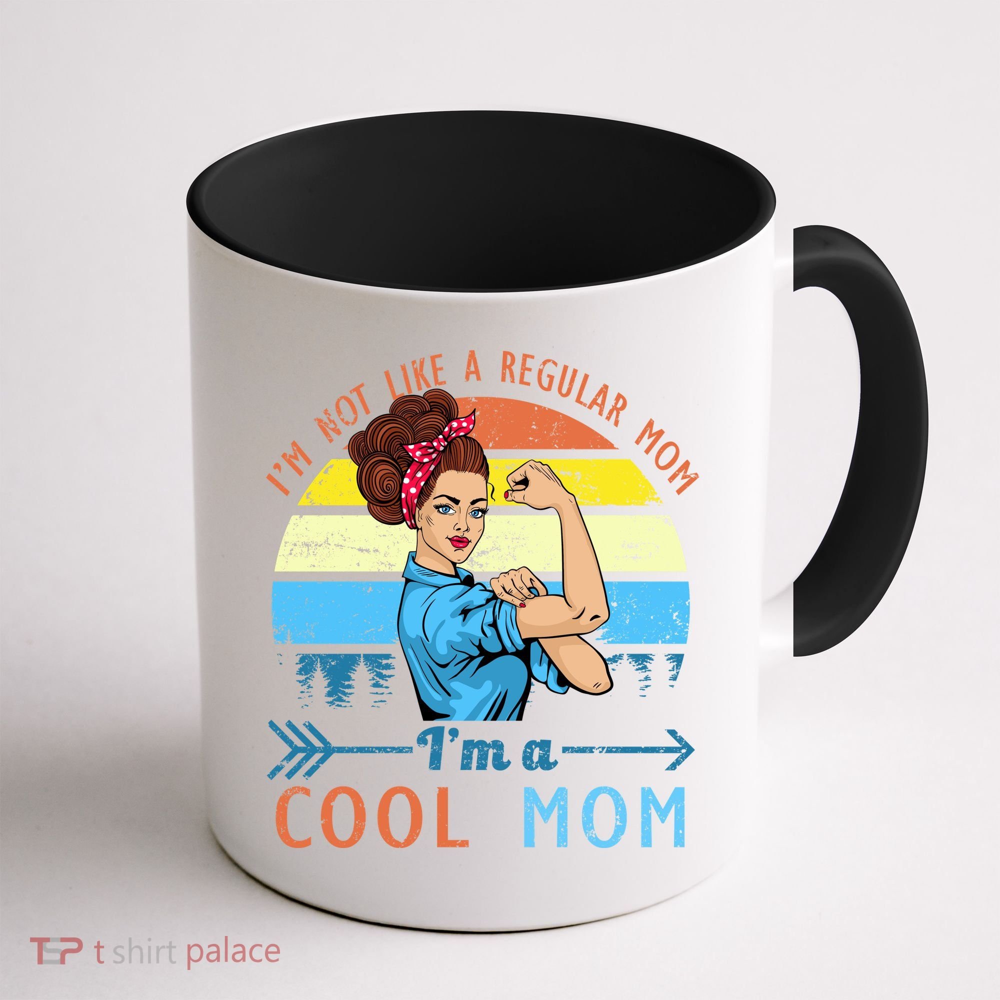 Retro Cool Mom Coffee Mug