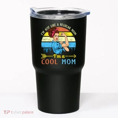 Retro Cool Mom Tumbler