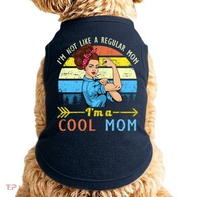 Retro Cool Mom Doggie Tank