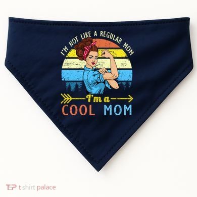 Retro Cool Mom USA-Made Doggie Bandana