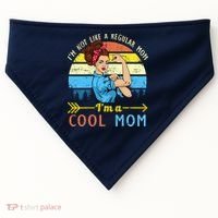 Retro Cool Mom USA-Made Doggie Bandana thumb 0