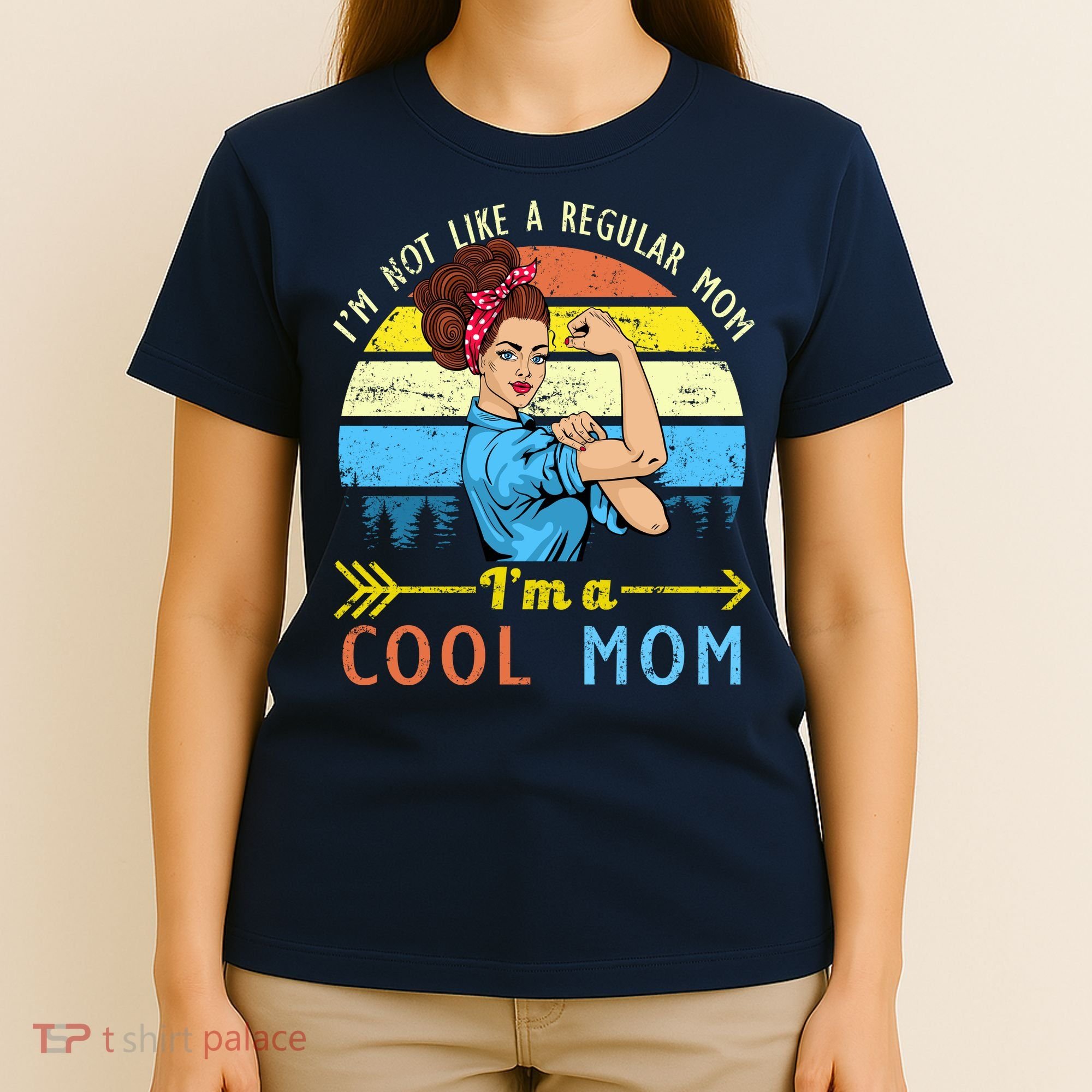 Retro Cool Mom T-Shirt