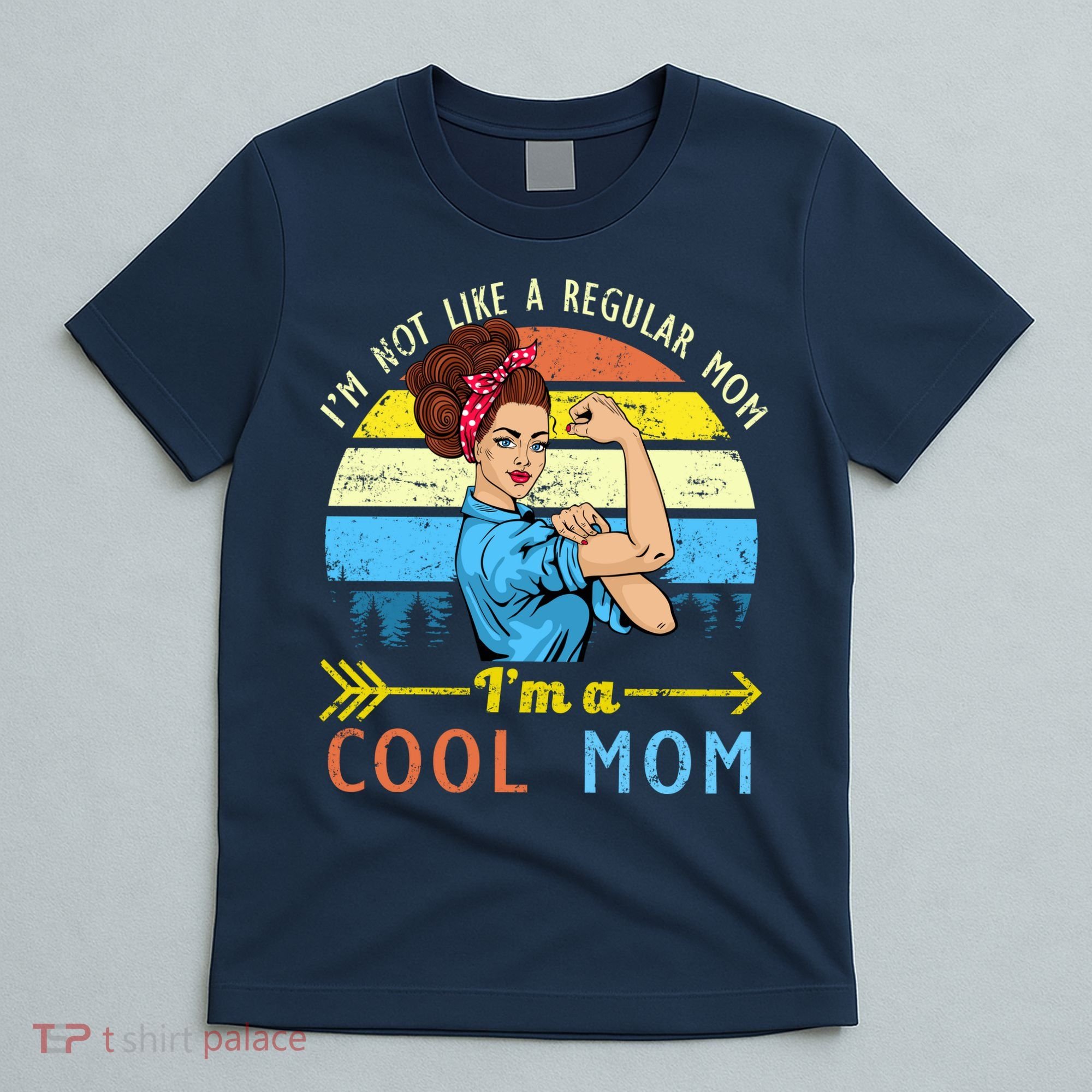 Retro Cool Mom T-Shirt