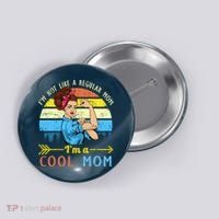 Retro Cool Mom Button thumb 0