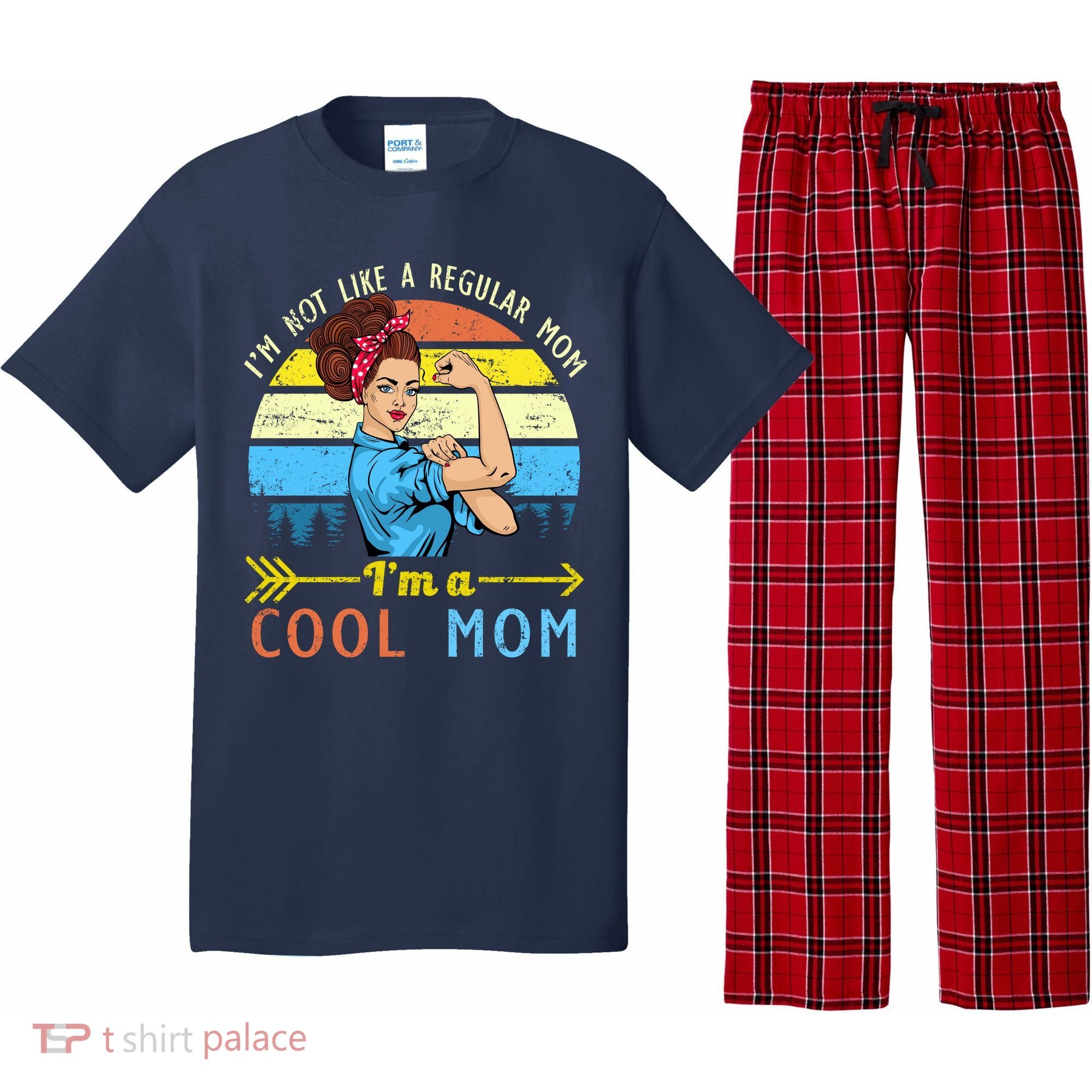 Retro Cool Mom Pajama Set