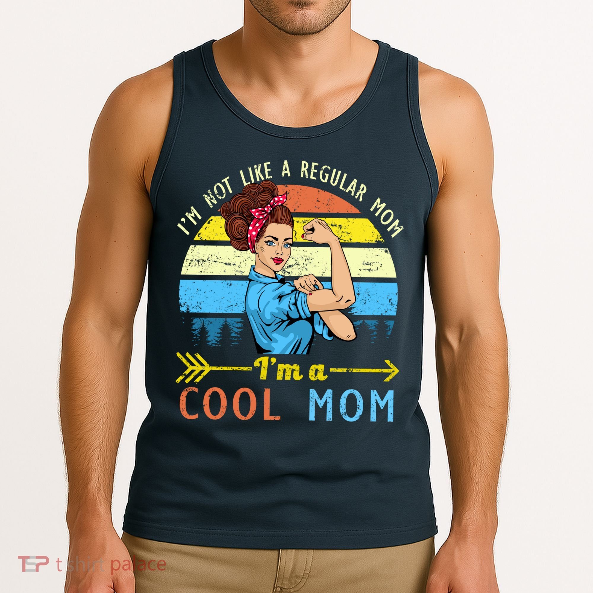 Retro Cool Mom Tank Top