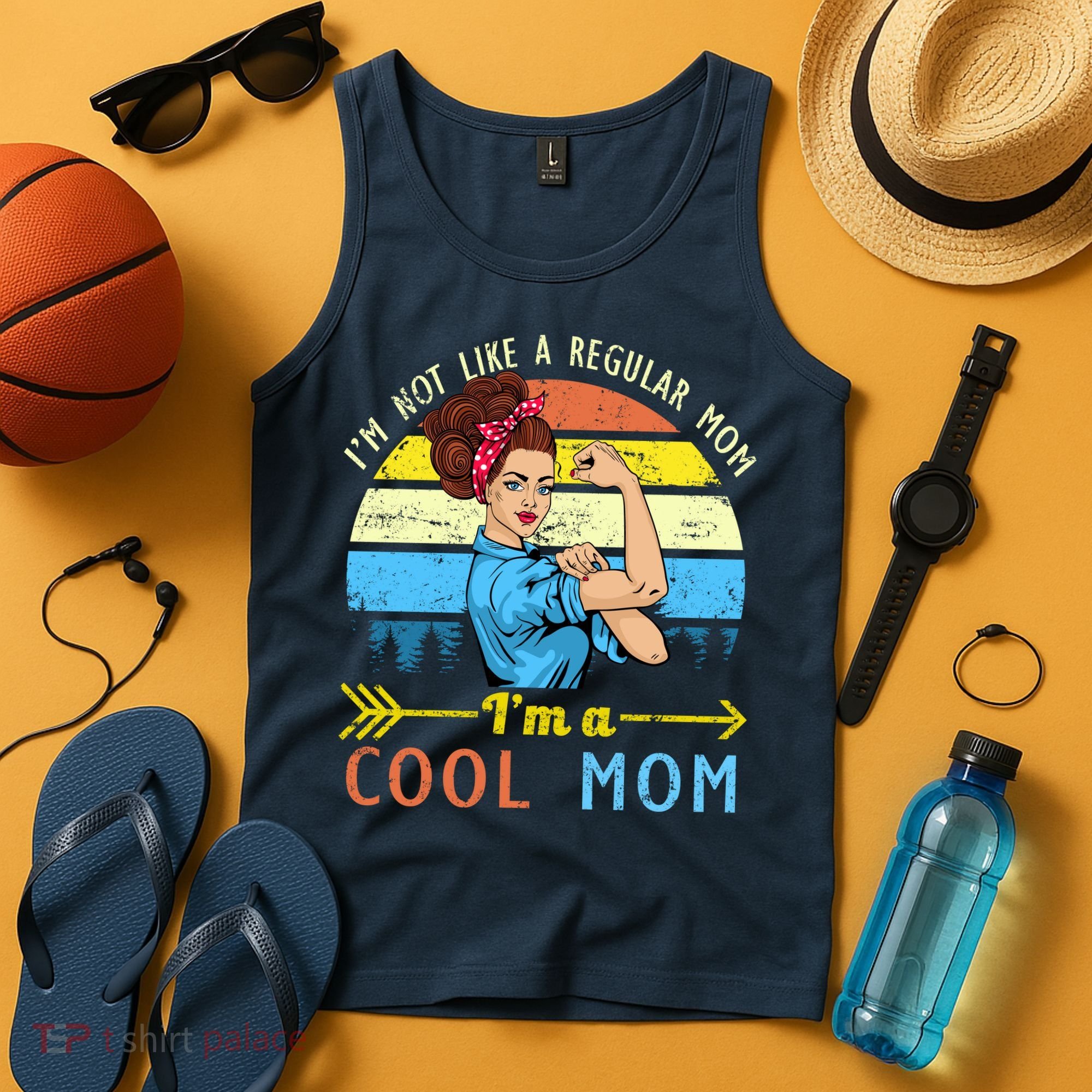 Retro Cool Mom Tank Top