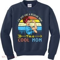 Retro Cool Mom Kids Sweatshirt thumb 0