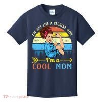 Retro Cool Mom Kids T-Shirt thumb 0