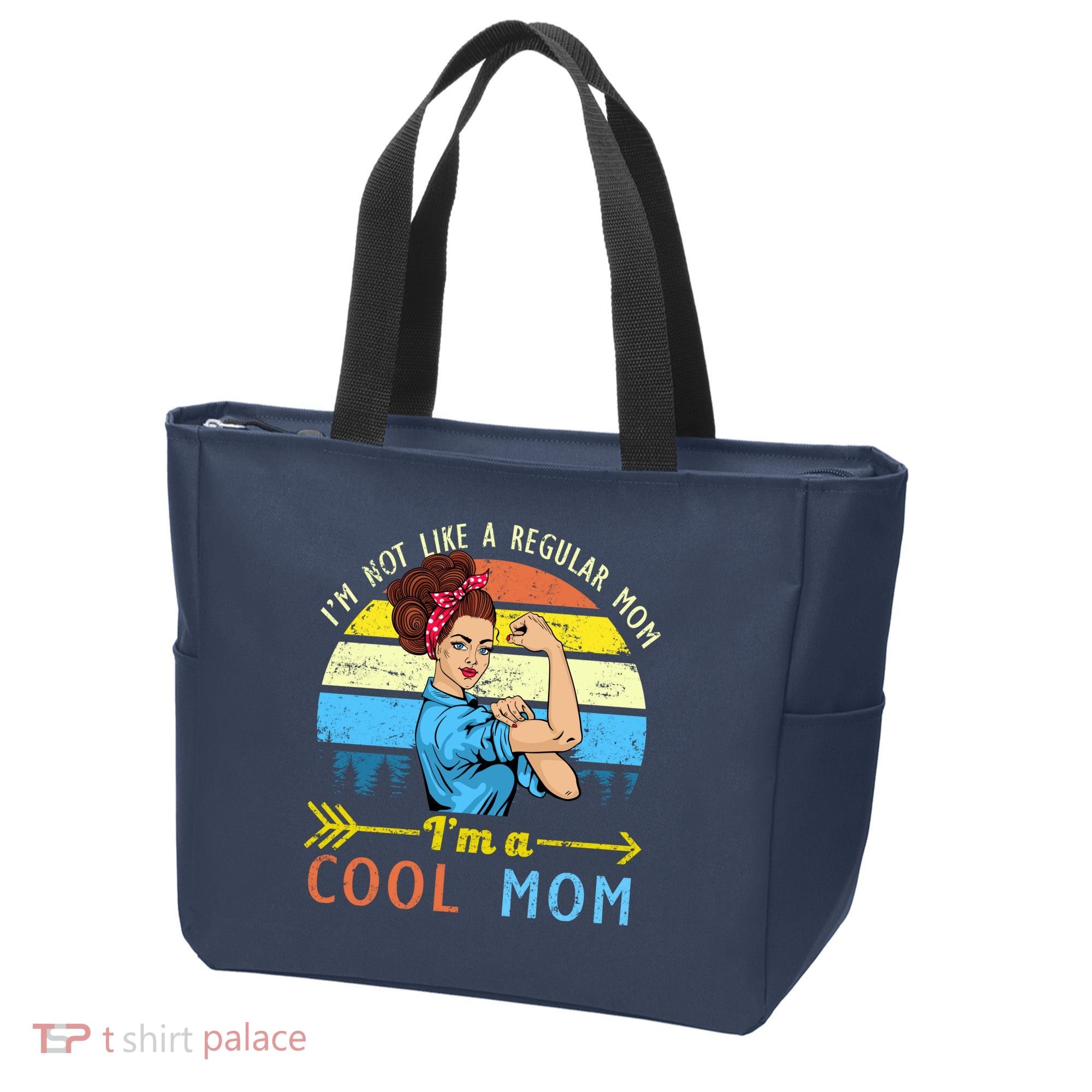 Retro Cool Mom Tote Bag
