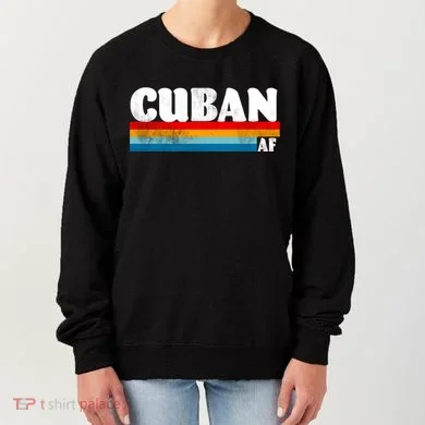 Retro Cuban AF Women's Sweatshirt