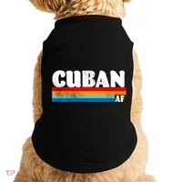 Retro Cuban AF Doggie Tank thumb 0