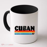 Retro Cuban AF Coffee Mug thumb 0