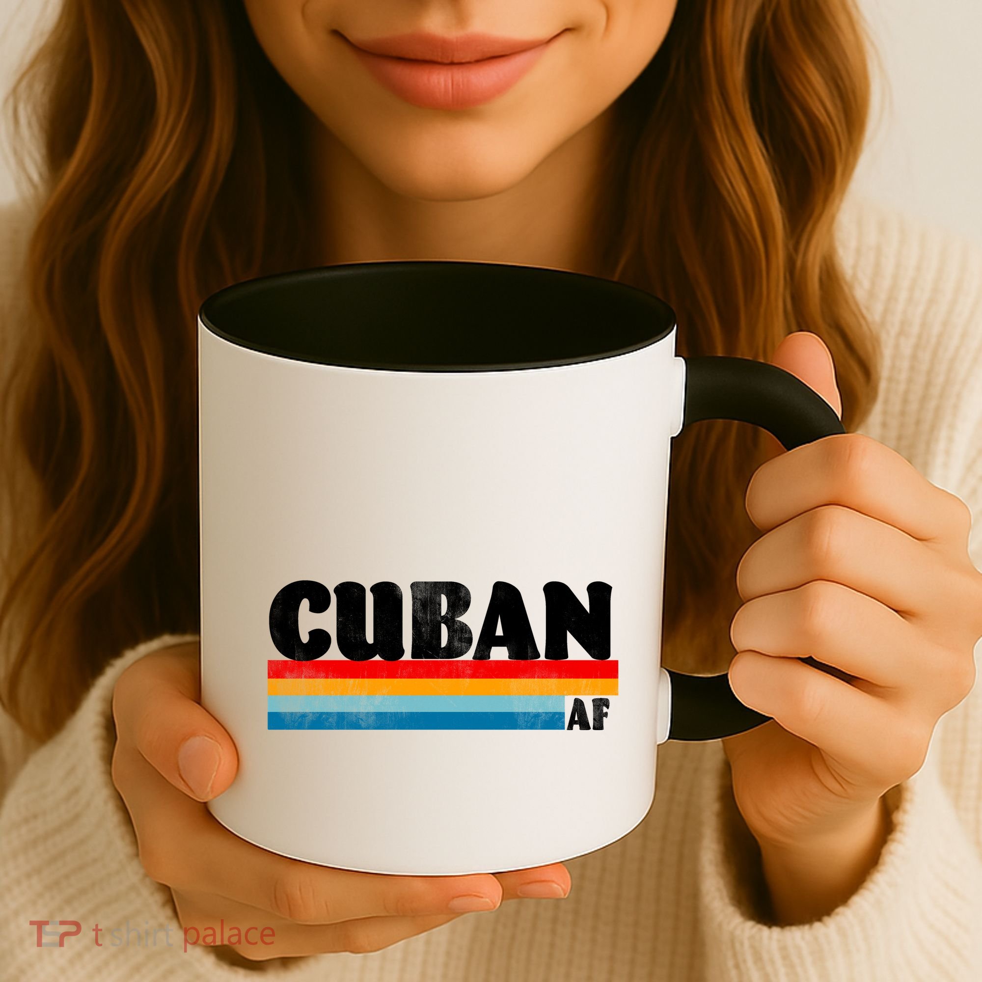 Retro Cuban AF Coffee Mug