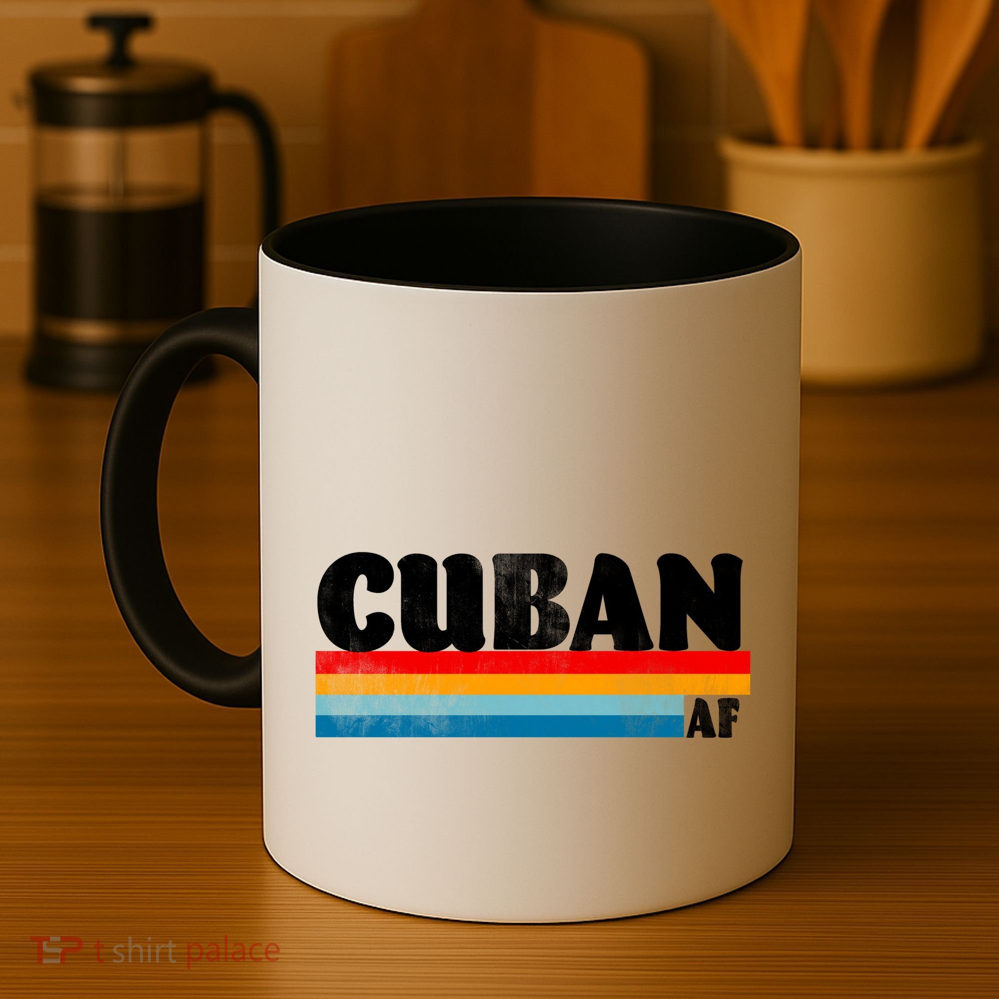 Retro Cuban AF Coffee Mug