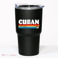 Retro Cuban AF Tumbler thumb 0