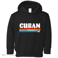 Retro Cuban AF Toddler Hoodie thumb 0