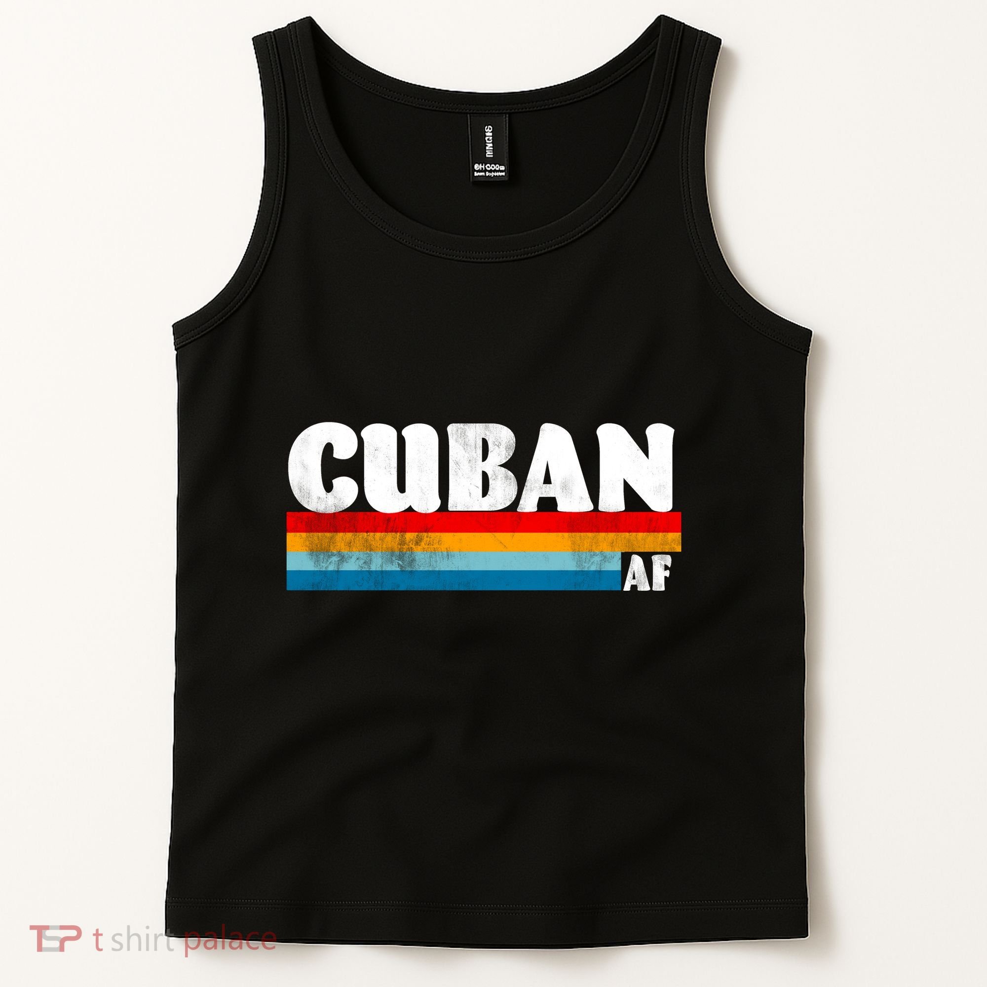Retro Cuban AF Tank Top
