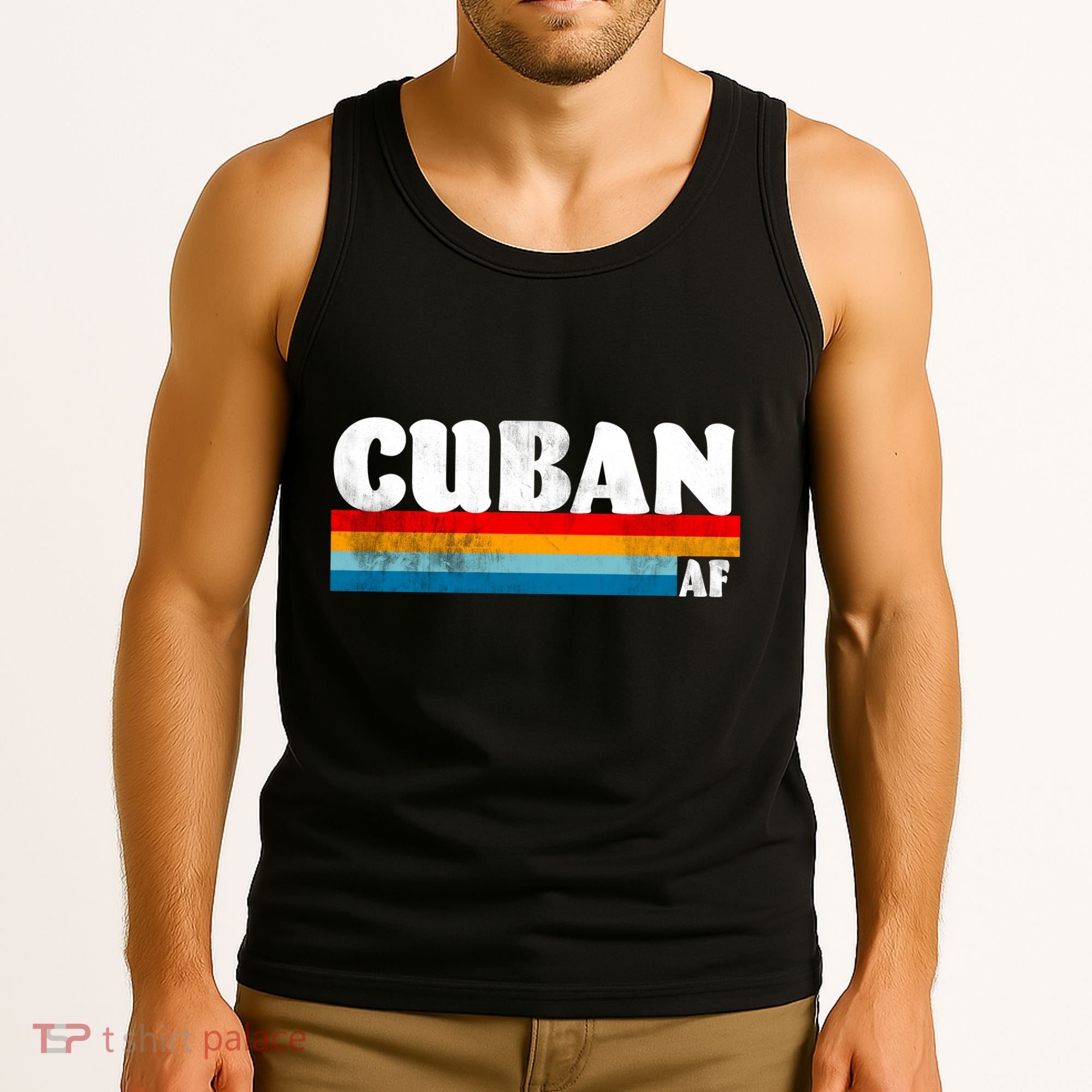 Retro Cuban AF Tank Top