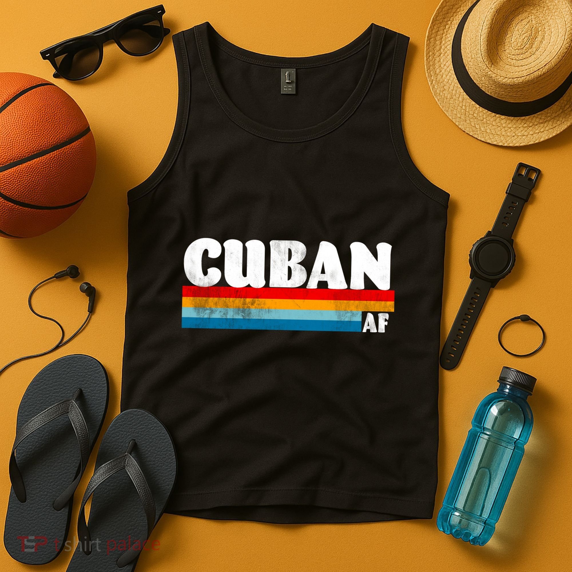 Retro Cuban AF Tank Top