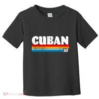 Retro Cuban AF Toddler T-Shirt thumb 0
