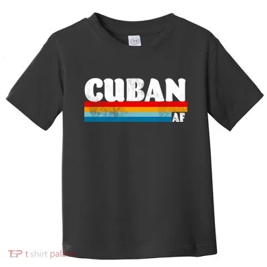Retro Cuban AF Toddler T-Shirt