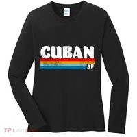 Retro Cuban AF Women's Long Sleeve Shirt thumb 0