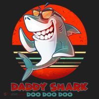 Retro Daddy Shark Doo Doo Doo Women's Sweatshirt thumb 2