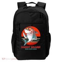 Retro Daddy Shark Doo Doo Doo Backpack thumb 0