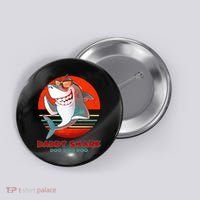 Retro Daddy Shark Doo Doo Doo Button thumb 0