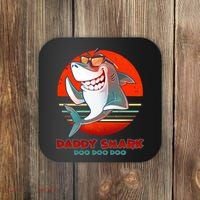Retro Daddy Shark Doo Doo Doo Coaster thumb 0