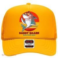 Retro Daddy Shark Doo Doo Doo Hat thumb 0