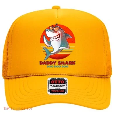 Retro Daddy Shark Doo Doo Doo Hat