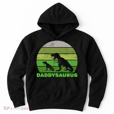 Retro Daddysaurus  Hoodie