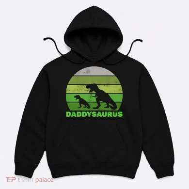 Retro Daddysaurus  Hoodie