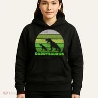 Retro Daddysaurus  Hoodie thumb 5