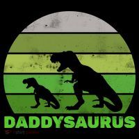 Retro Daddysaurus  Hoodie thumb 7