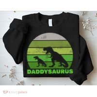 Retro Daddysaurus  Sweatshirt thumb 2