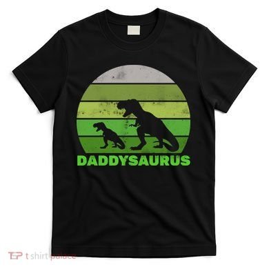 Retro Daddysaurus  T-Shirt