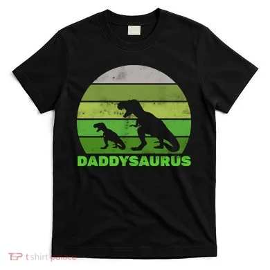 Retro Daddysaurus  T-Shirt