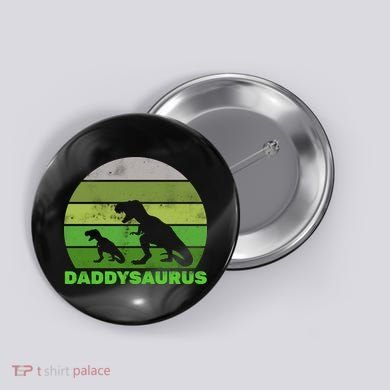 Retro Daddysaurus  Button