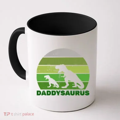 Retro Daddysaurus  Coffee Mug