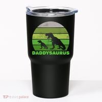 Retro Daddysaurus  Tumbler thumb 0