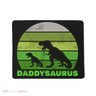 Retro Daddysaurus  Mousepad