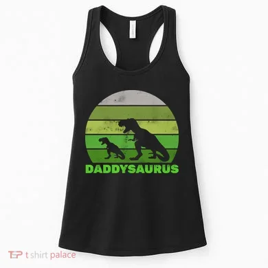 Retro Daddysaurus  Women's Tank Top