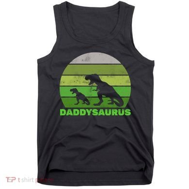Retro Daddysaurus  Tank Top