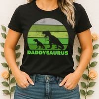 Retro Daddysaurus  Women's T-Shirt thumb 2