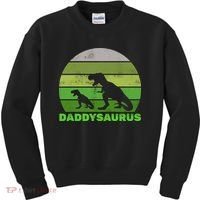 Retro Daddysaurus  Kids Sweatshirt thumb 0